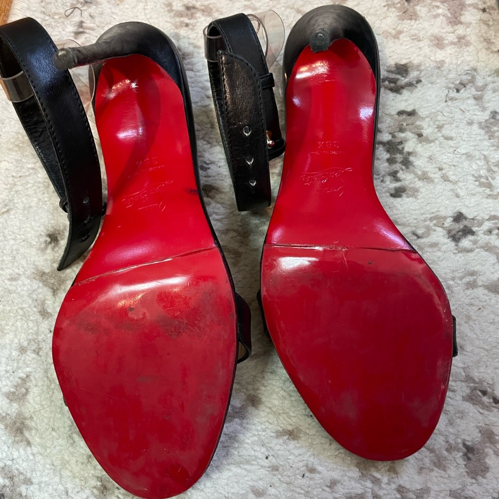Christian Louboutin Leather Stilettos - Picture 3 of 8